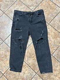 PANTALONI UOMO NERI PULL&BEAR