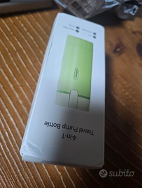 Kit 4-in-1 Dispenser da Viaggio per Cosmetici