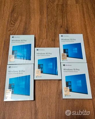 Windows 10 Pro Licenza USB cofanetto Originale ITA