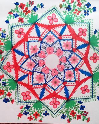 Quaderno formato A4 con 44 disegni mandala