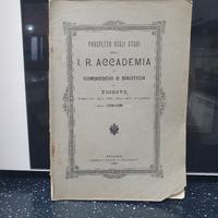 I.R. Accademia di Commercio e Nautica Trieste 1900