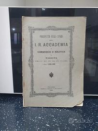 I.R. Accademia di Commercio e Nautica Trieste 1900