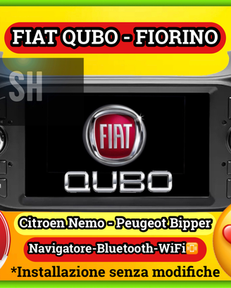 Navigatore Tablet Fiat Qubo - Fiorino - Wifi