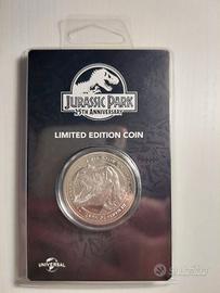 Fanattik Jurassic park moneta edizione limitata 