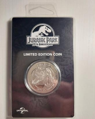 Fanattik Jurassic park moneta edizione limitata 