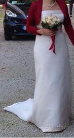 Abito da sposa color cipria - tg44
