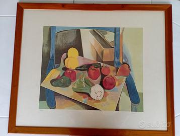 RENATO GUTTUSO LITOGRAFIA A COLORI