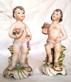 Coppia Stauine Capodimonte Anni '60