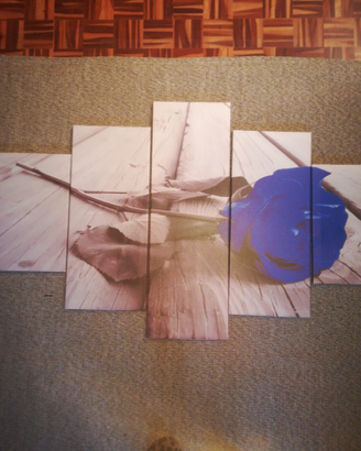 Stampa fotografica rosa blu