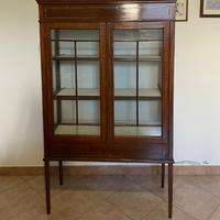 Vetrina d’antiquariato inglese 1800/1900