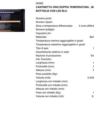 CANTINETTA VINO PROFESSIONALE HORECA