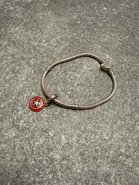 Bracciale pandora + ciondolo avengers(pandora)