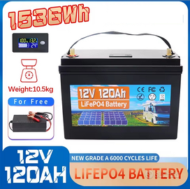 Batteria Lipo Lifepo4 120Ah