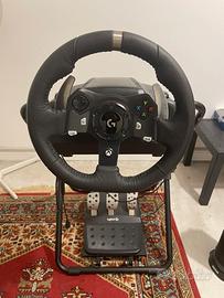 Logitech g920 Xbox + Supporto