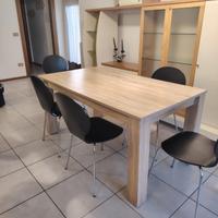 tavolo in legno allungabile