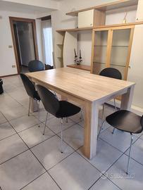 tavolo in legno allungabile