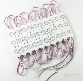 20 moduli LED 12V SMD 2835 IP67 per insegne