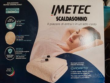 Imetec coperta elettrica 150x160 lana merino