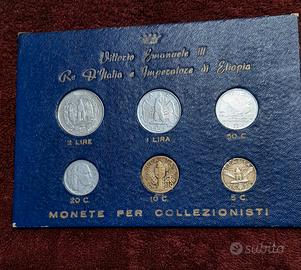 monete serie Vittorio Emanuele III