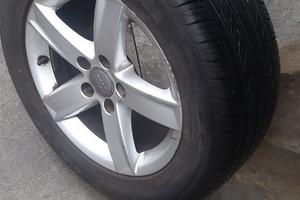 cerchi in lega con nuove gomme estive 