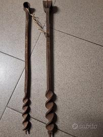 Trivella o verrina manuale d'epoca