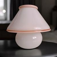 Lampada a fungo, Leucos, vetro di Murano mushroom