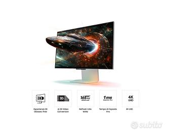 [2x] Samsung Odyssey 3D G90XF 27" UHD - Sigillato