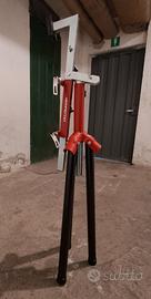 cavalletto manutenzione bicicletta velomann nuovo 