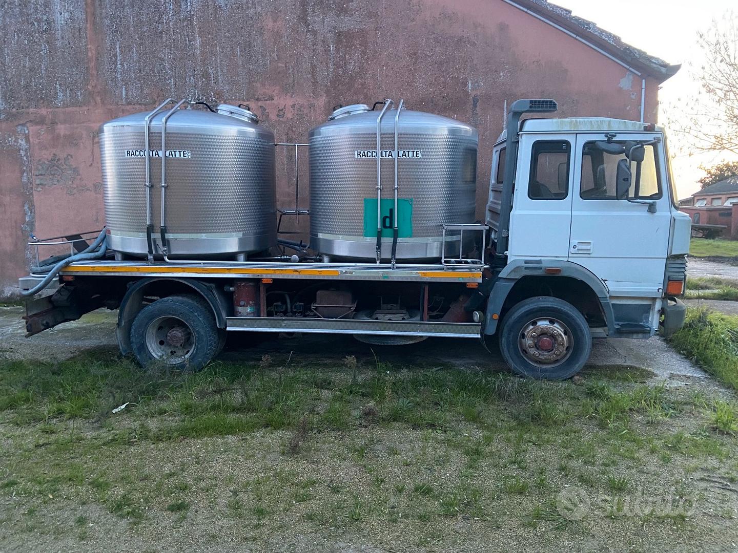 Camion 2 Cisterne inox raccolta latte - Veicoli commerciali In vendita ...