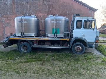 Camion 2 Cisterne inox raccolta latte