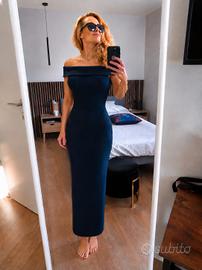 abito Michael Kors blu notte. taglia M