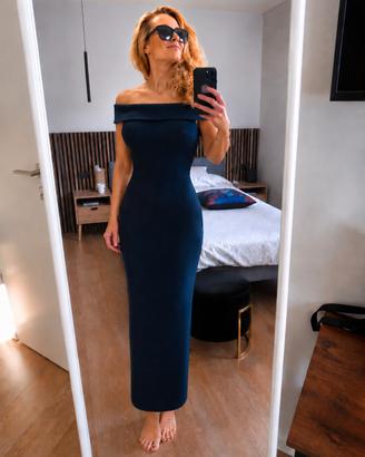 abito Michael Kors blu notte. taglia M