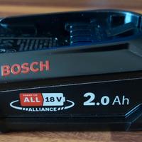 Batteria al litio Bosch 2 Ah