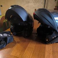 coppia caschi modulari BEFAST CON INTERFONO 