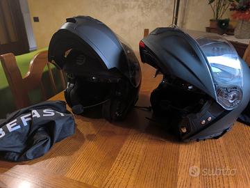 coppia caschi modulari BEFAST CON INTERFONO 