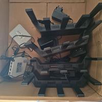 4x Tenda RX12L PRO + 2x Dlink GO-SW-5G