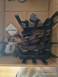 4x Tenda RX12L PRO + 2x Dlink GO-SW-5G