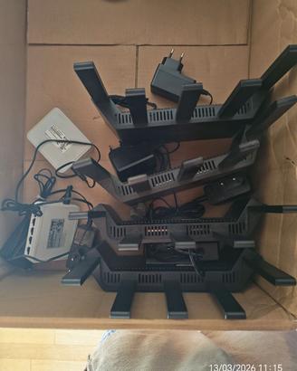 4x Tenda RX12L PRO + 2x Dlink GO-SW-5G