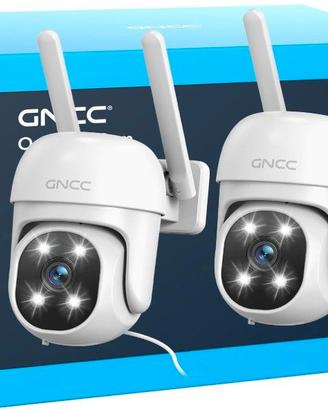 GK2 Kit 2 Telecamera Wi-Fi Esterno 1080P Videocame