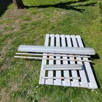 2 plafoniere con neon caldi e freddi