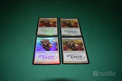 4X Calciderma FOIL DCI Magic the gathering