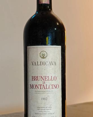 Valdicava Brunello di Montalcino 1982