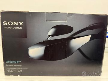 Sony HMZ-T3W Personal 3D Viewer Head Display OLED