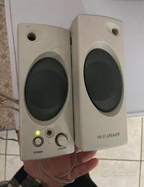 Piccole casse per computer