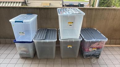 Box/casse di plastica 100L e 80L