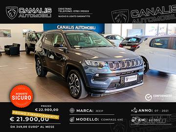 Jeep Compass 1.3 Turbo T4 190 CV PHEV AT6 4xe Limi