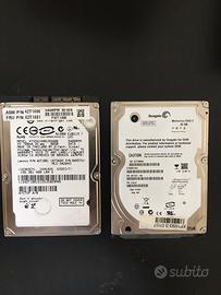 N. 2 Hard disk 2.5 sata 80 giga