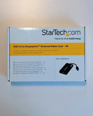 Adattatore USB3 HDMI DP 4K UHD Mac Win StarTech