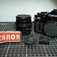 Canon A1 Obbiettivo 50mm Fotocamera 