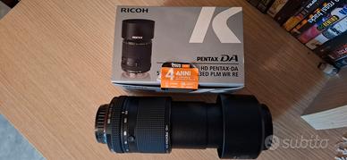 obbiettivo  pentax da 55-300 f4.5-6.3 ed plm wr re